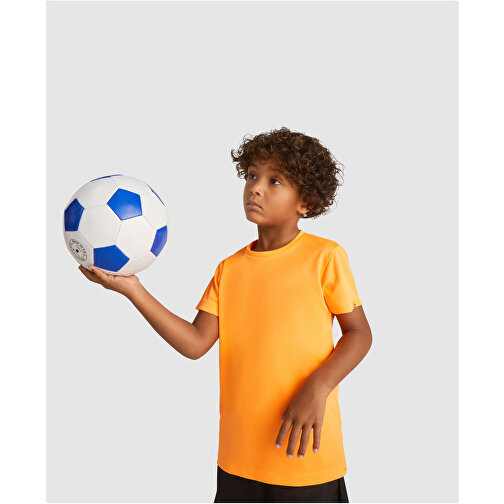 Imola Sport T-Shirt Für Kinder , fluor green, Interlock Strick 50% Recyceltes Polyester, 50% Polyester, 135 g/m2, 4, , Bild 4