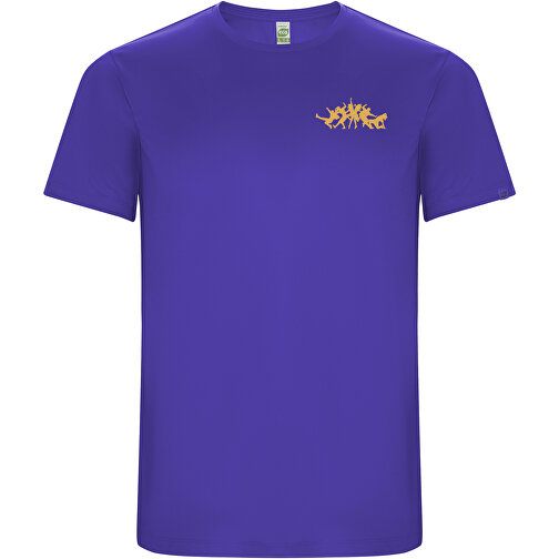 Imola Sport T-Shirt Für Kinder , mauve, Interlock Strick 47% Recyceltes Polyester, 53% Polyester, 135 g/m2, 8, , Bild 2