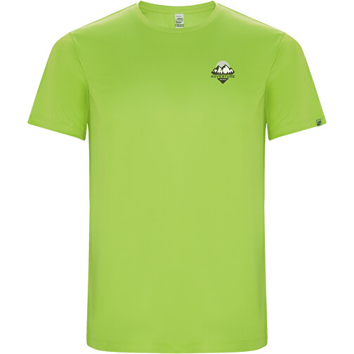 Imola Sport T-Shirt Für Kinder , lime / green lime, Interlock Strick 47% Recyceltes Polyester, 53% Polyester, 135 g/m2, 4, , Bild 2