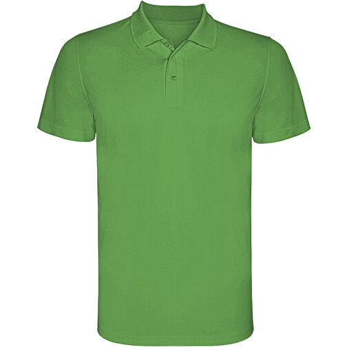 Monzha Sport Poloshirt Für Herren , green fern, Piqué Strick 100% Polyester, 150 g/m2, 3XL, , Bild 1
