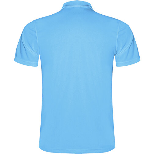 Monzha Sport Poloshirt Für Herren , türkis, Piqué Strick 100% Polyester, 150 g/m2, M, , Bild 3