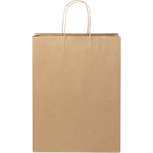 Shopper in carta Kraft da 120 g/m2 con manici intrecciati - XXL, Immagine 3