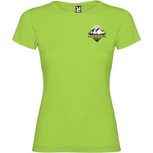 Jamaika T-Shirt Für Damen , oasis green, Single jersey Strick 100% Baumwolle, 155 g/m2, S, , Bild 2