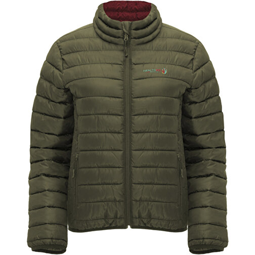 Finland Isolierte Jacke Für Damen , militar green, 100% Polyester, 290 g/m2, Lining,  100% Polyester, Padding/filling,  100% Polyester, S, , Bild 2