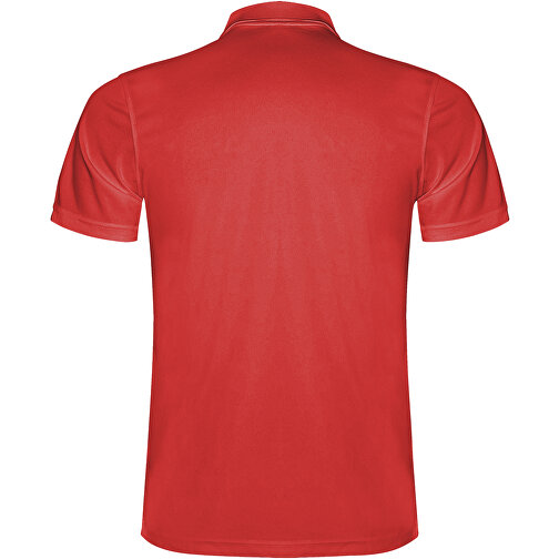 Monzha Sport Poloshirt Für Herren , rot, Piqué Strick 100% Polyester, 150 g/m2, 2XL, , Bild 3
