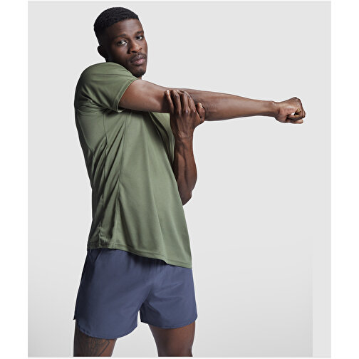 Montecarlo Sport T-Shirt Für Herren , lime / green lime, Piqué Strick 100% Polyester, 150 g/m2, L, , Bild 5