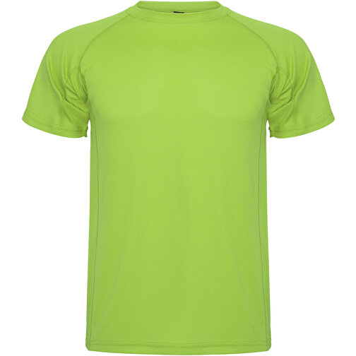 Montecarlo Sport T-Shirt Für Herren , lime / green lime, Piqué Strick 100% Polyester, 150 g/m2, M, , Bild 1