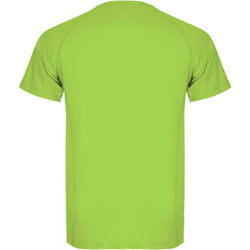 Montecarlo Sport T-Shirt Für Herren , lime / green lime, Piqué Strick 100% Polyester, 150 g/m2, S, , Bild 3