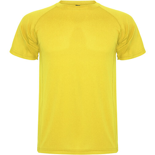 Montecarlo Sport T-Shirt Für Herren , gelb, Piqué Strick 100% Polyester, 150 g/m2, 2XL, , Bild 1