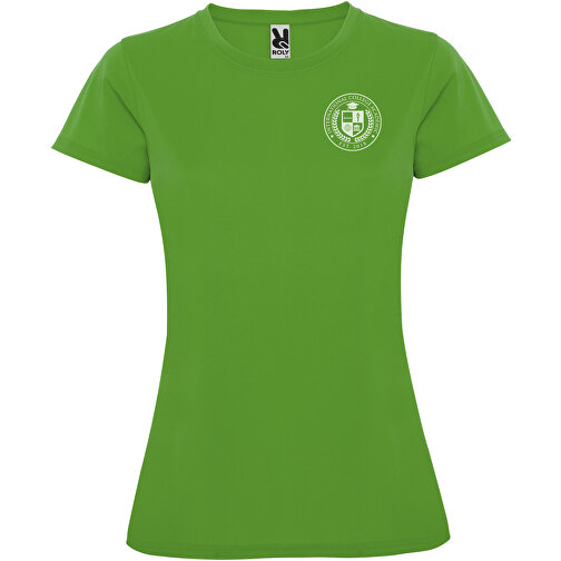 Montecarlo Sport T-Shirt Für Damen , green fern, Piqué Strick 100% Polyester, 150 g/m2, M, , Bild 2