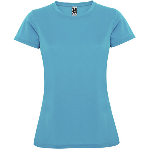 Montecarlo Sport T-Shirt Für Damen , türkis, Piqué Strick 100% Polyester, 150 g/m2, XL, , Bild 1