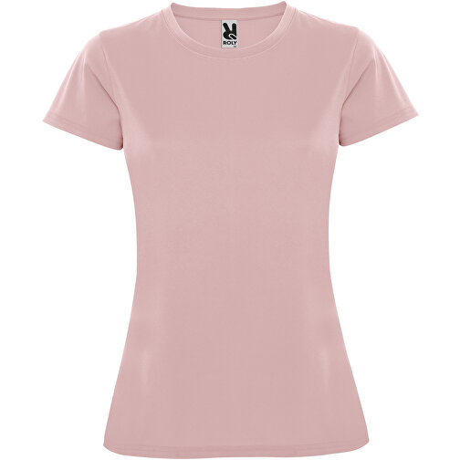 Montecarlo Sport T-Shirt Für Damen , hellrosa, Piqué Strick 100% Polyester, 150 g/m2, M, , Bild 1