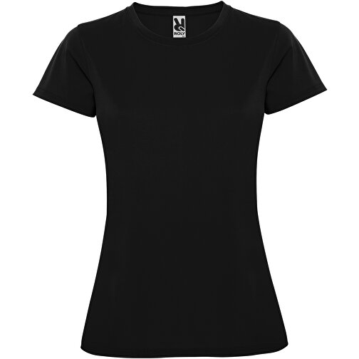 Montecarlo Sport T-Shirt Für Damen , schwarz, Piqué Strick 100% Polyester, 150 g/m2, XL, , Bild 1