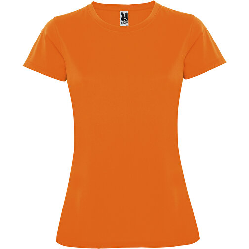 Montecarlo Sport T-Shirt Für Damen , fluor orange, Piqué Strick 100% Polyester, 150 g/m2, 2XL, , Bild 1