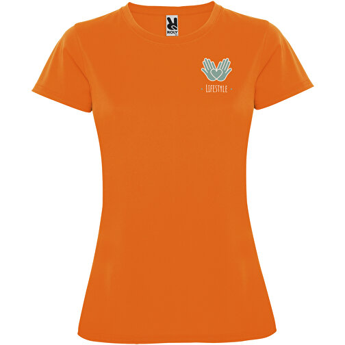 Camiseta deportiva de manga corta para mujer 'Montecarlo', Imagen 2