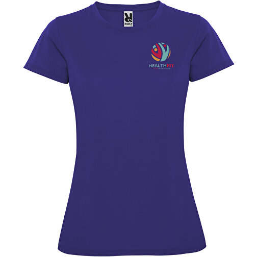 Montecarlo Sport T-Shirt Für Damen , mauve, Piqué Strick 100% Polyester, 150 g/m2, XL, , Bild 2