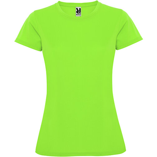 Montecarlo Sport T-Shirt Für Damen , lime / green lime, Piqué Strick 100% Polyester, 150 g/m2, L, , Bild 1