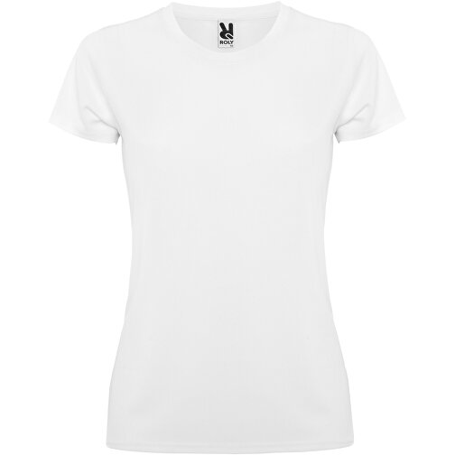 Montecarlo Sport T-Shirt Für Damen , weiß, Piqué Strick 100% Polyester, 150 g/m2, S, , Bild 1