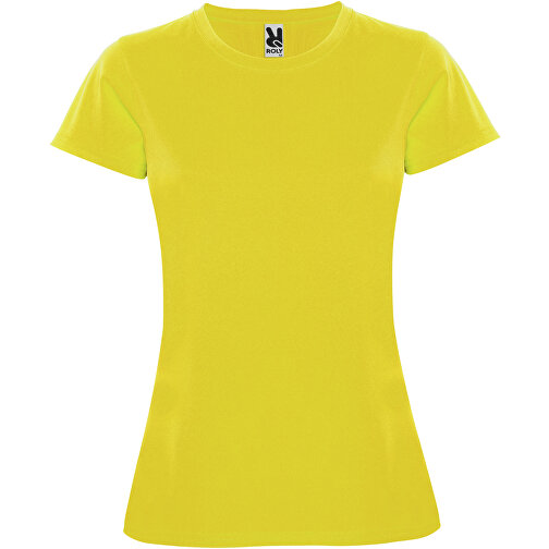 Montecarlo Sport T-Shirt Für Damen , gelb, Piqué Strick 100% Polyester, 150 g/m2, 2XL, , Bild 1