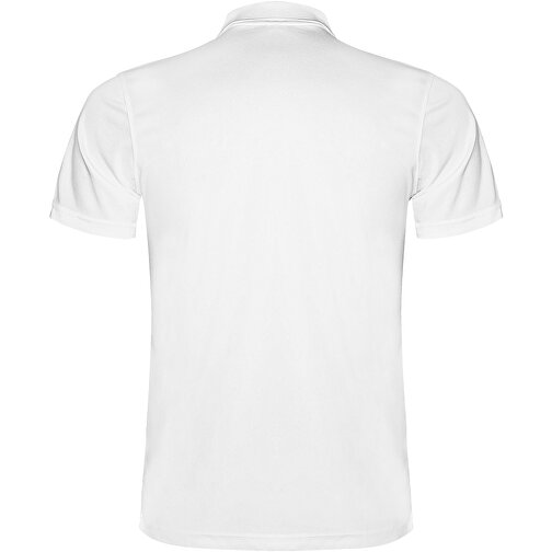 Monzha Sport Poloshirt Für Herren , weiss, Piqué Strick 100% Polyester, 150 g/m2, 3XL, , Bild 3
