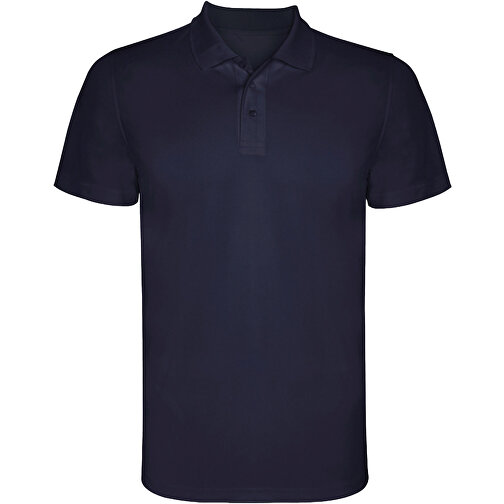 Monzha Sport Poloshirt Für Herren , navy blue, Piqué Strick 100% Polyester, 150 g/m2, 3XL, , Bild 1