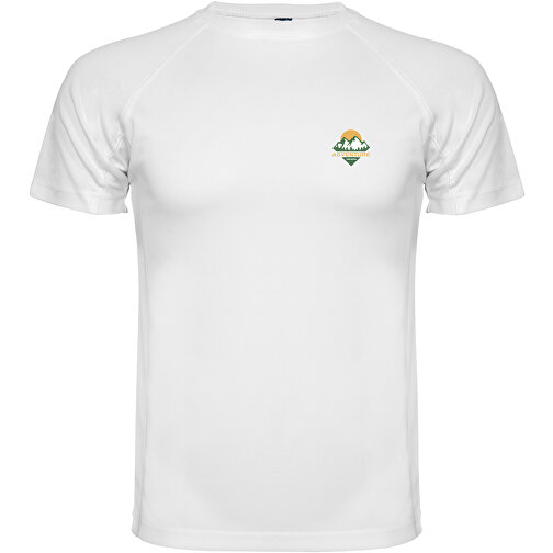 T-shirt sportiva a maniche corte da bambino Montecarlo, Immagine 2