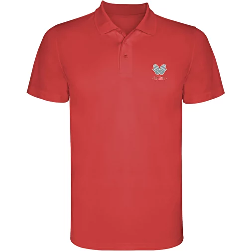Polo sport Monzha à manches courtes pour enfant, Image 2