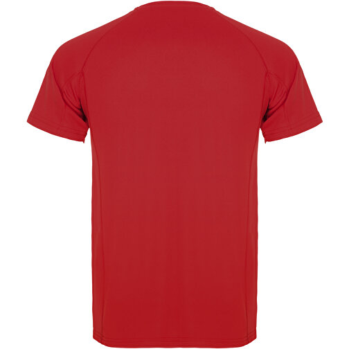 Montecarlo Sport T-Shirt Für Herren , rot, Piqué Strick 100% Polyester, 150 g/m2, L, , Bild 3