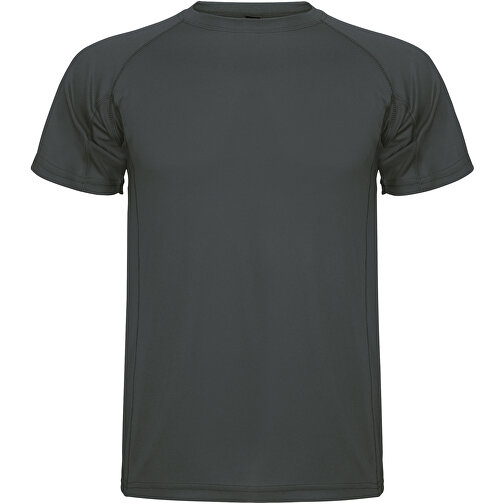 Montecarlo Sport T-Shirt Für Herren , dark lead, Piqué Strick 100% Polyester, 150 g/m2, M, , Bild 1