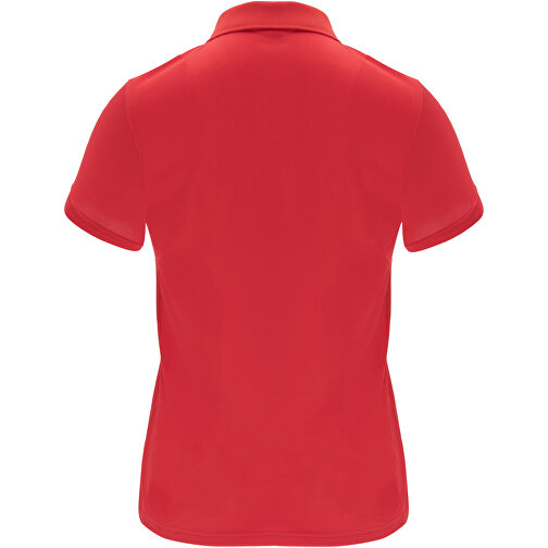 Monzha Sport Poloshirt Für Damen , rot, Piqué Strick 100% Polyester, 150 g/m2, S, , Bild 3