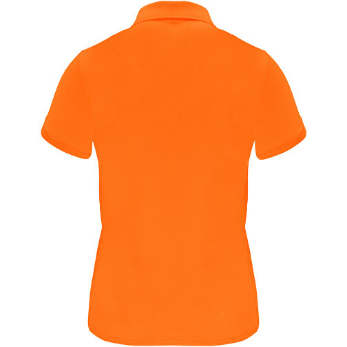 Monzha Sport Poloshirt Für Damen , fluor orange, Piqué Strick 100% Polyester, 150 g/m2, M, , Bild 3