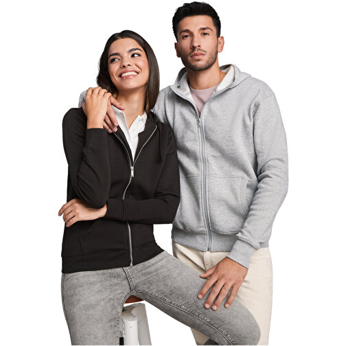 Sudadera con capucha y cremallera completa unisex 'Montblanc', Imagen 7