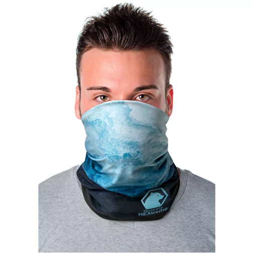 Zoya sublimation multi-écharpe en RPET avec ourlets et couche de polaire, Image 1