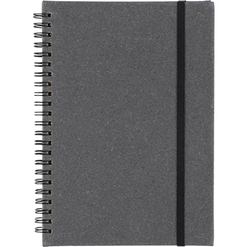 Carnet de notes en cuir recyclé A5 Egon, Image 1
