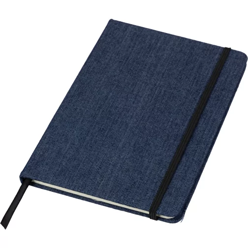 Carnet A5 en denim Alfred, Image 2