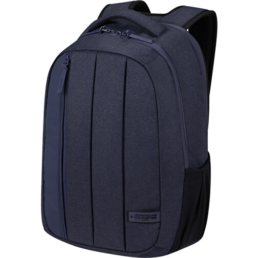 American Tourister - Streethero - LAPTOP BACKPACK 15.6' , navy melange, 100% RECYCLED PET POLYESTER, 45,00cm x 20,50cm x 30,50cm (Länge x Höhe x Breite), Bild 1