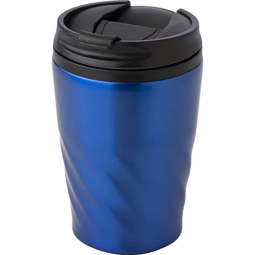 Kaffeebecher Aus Edelstahl Rida (325 Ml) , blau, PP, Edelstahl 201, , Bild 3