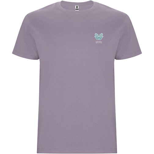 Stafford T-Shirt Für Kinder , flieder, Single jersey Strick 100% Baumwolle, 190 g/m2, 9/10, , Bild 2
