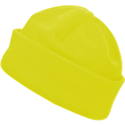 Beanie Elliana , gelb, Fleece 200 GSM, 22,50cm x 21,00cm x 22,00cm (Länge x Höhe x Breite), Bild 1