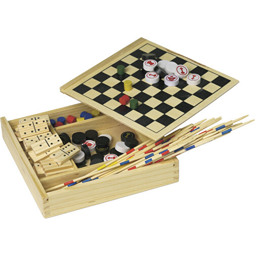 Set da gioco in scatola di legno Cherie, Immagine 1