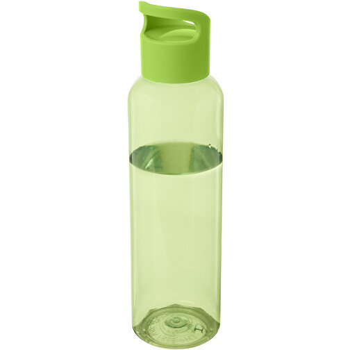 Sky  650 Ml Sportflasche Aus Recyceltem Kunststoff , grün, Recycelter PET Kunststoff, Recycelter PP Kunststoff, 6,75cm x 25,40cm x 6,75cm (Länge x Höhe x Breite), Bild 1