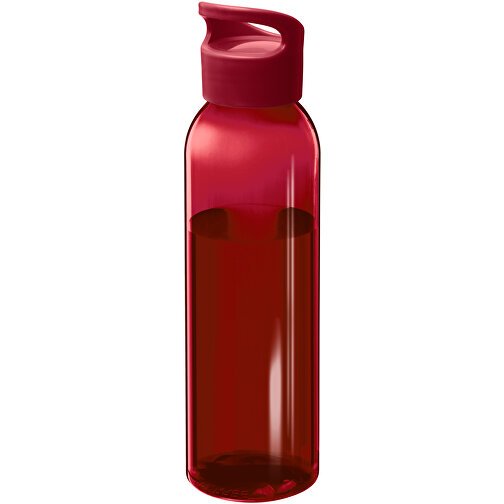 Sky  650 Ml Sportflasche Aus Recyceltem Kunststoff , rot, Recycelter PET Kunststoff, Recycelter PP Kunststoff, 6,75cm x 25,40cm x 6,75cm (Länge x Höhe x Breite), Bild 1