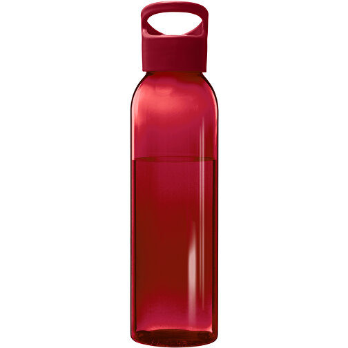 Sky  650 Ml Sportflasche Aus Recyceltem Kunststoff , rot, Recycelter PET Kunststoff, Recycelter PP Kunststoff, 6,75cm x 25,40cm x 6,75cm (Länge x Höhe x Breite), Bild 2