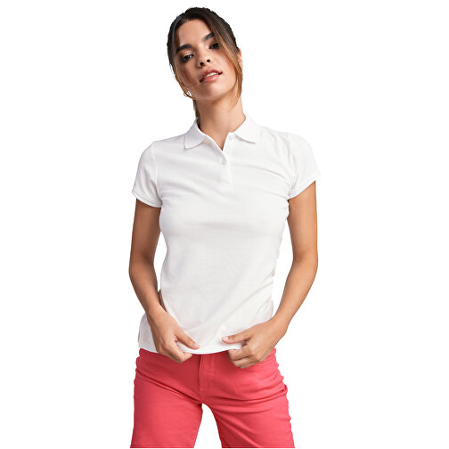 Prince Poloshirt Für Damen , royal, Piqué Strick 100% Bio Baumwolle, 210 g/m2, L, , Bild 5