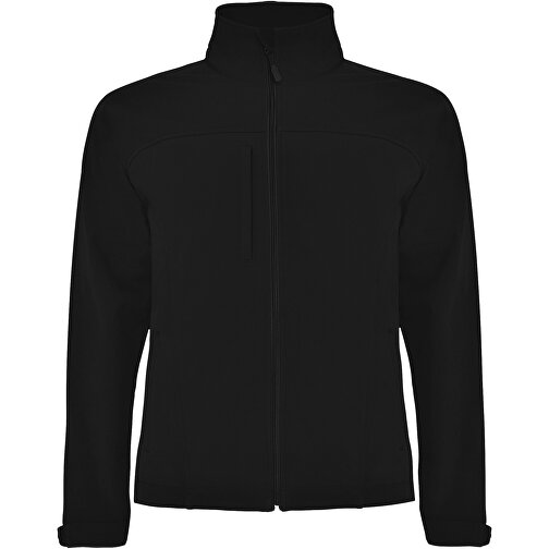 Rudolph Softshelljacke Unisex , schwarz, 95% Polyester, 5% Elastan, 300 g/m2, Bonding, Microfleece 100% Polyester, 3XL, , Bild 1