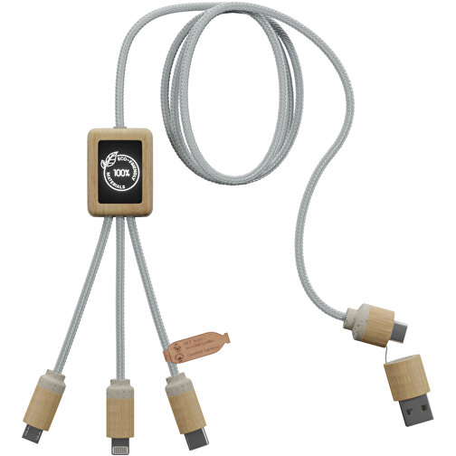 Cable de carga 5 en 1 'SCX.design C49', Imagen 1