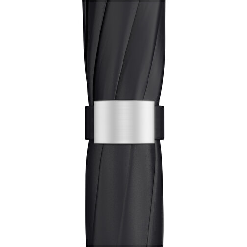 SCX.design R02 Golfschirm , schwarz, Recyceltes PET Pongee Polyester, ABS Kunststoff, Gummi, 96,00cm (Höhe), Bild 4