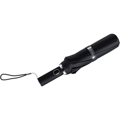 SCX.design R01 Regenschirm Halbautomatisch , schwarz, Recyceltes PET Pongee Polyester, ABS Kunststoff, Gummi, 32,00cm (Höhe), Bild 4