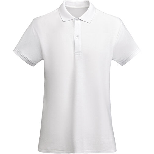 Prince Poloshirt Für Damen , weiß, Piqué Strick 100% Bio Baumwolle, 210 g/m2, 2XL, , Bild 1