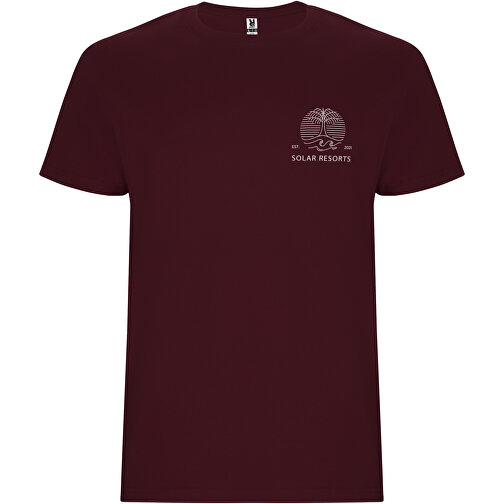 Stafford T-Shirt Für Herren , garnet, Single jersey Strick 100% Baumwolle, 190 g/m2, 2XL, , Bild 2